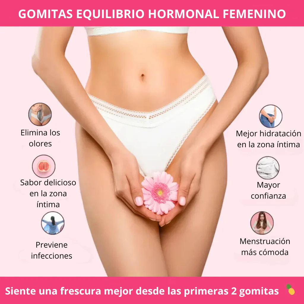 Gomitas Equilibrio Femenino – arándano 🍍60 gomitas